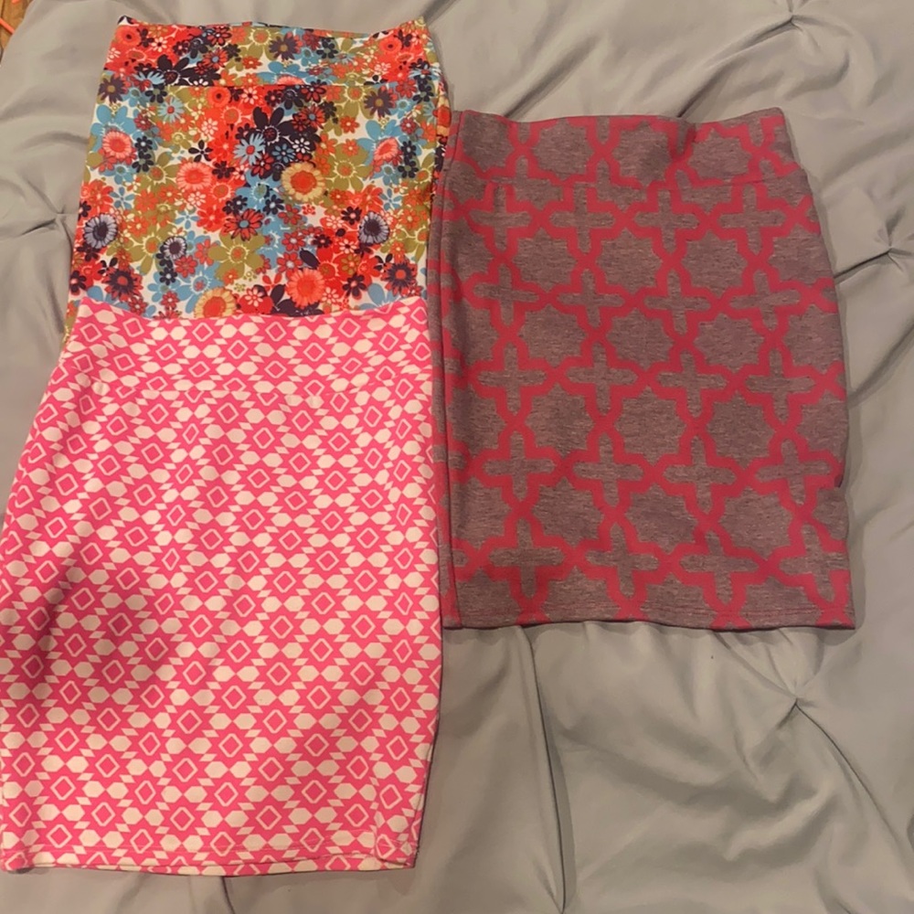 pencil skirts girls cute and fun patterns lularoe